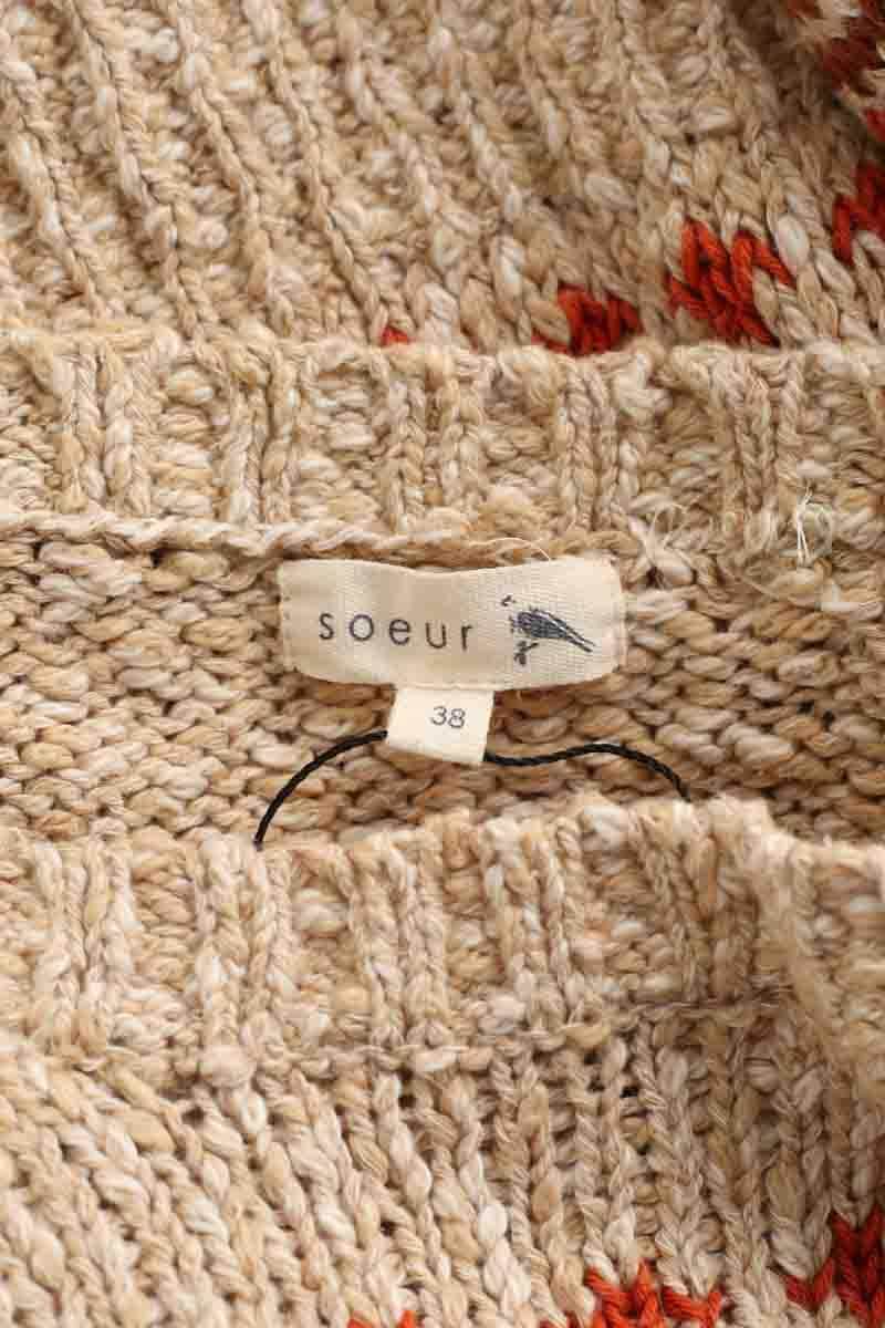 Pull Soeur Beige en Coton