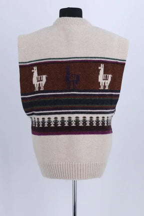 Pull Soeur Beige en Laine