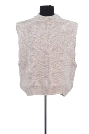 Pull Soeur Beige en Laine, taille S - Seconde Main
