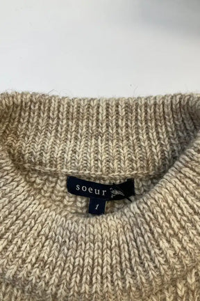 Pull Soeur Beige en Laine