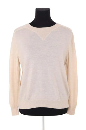 Pull Soeur Beige en Laine, taille S - Seconde Main