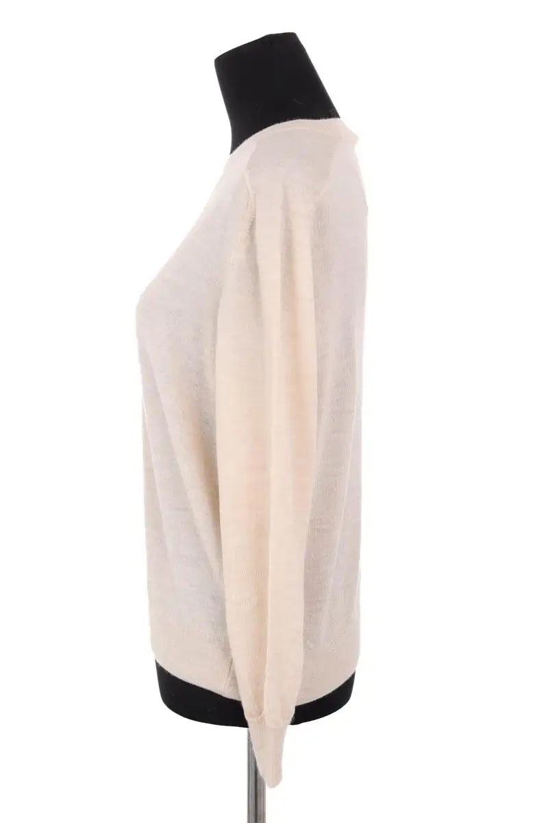 Pull Soeur Beige en Laine