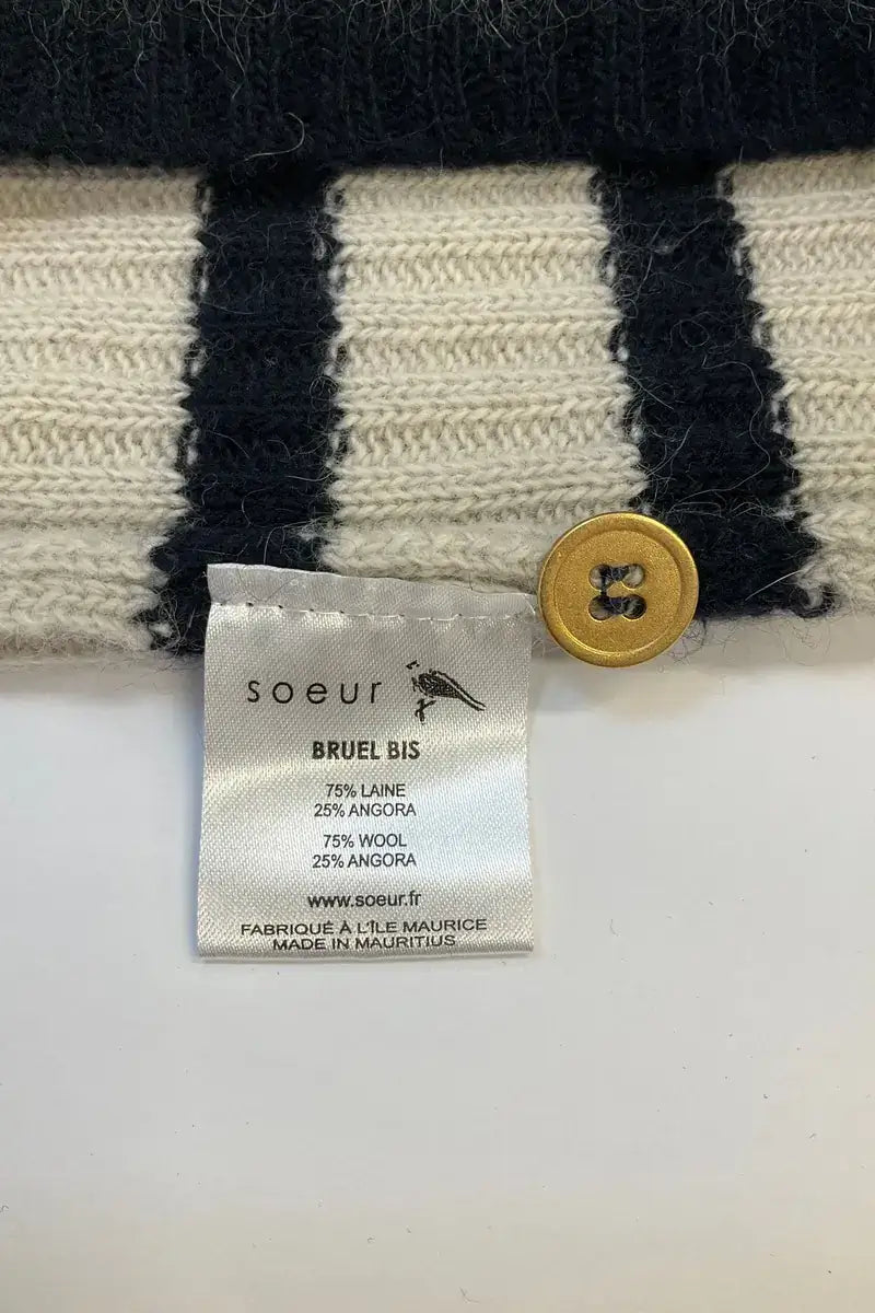 Pull Soeur Blanc en Laine