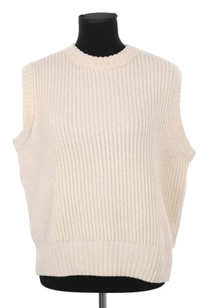 Pull Soeur Ecru en Laine, taille M - Seconde Main