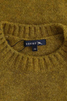 Pull Soeur Envie Vert en Polyamide