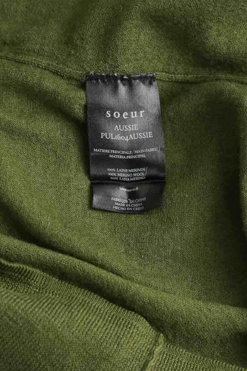 Pull Soeur Kaki en Laine