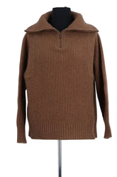 Pull Soeur Marron en Laine, taille S - Seconde Main