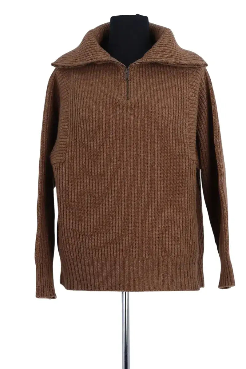 Pull Soeur Marron en Laine, taille S - Seconde Main