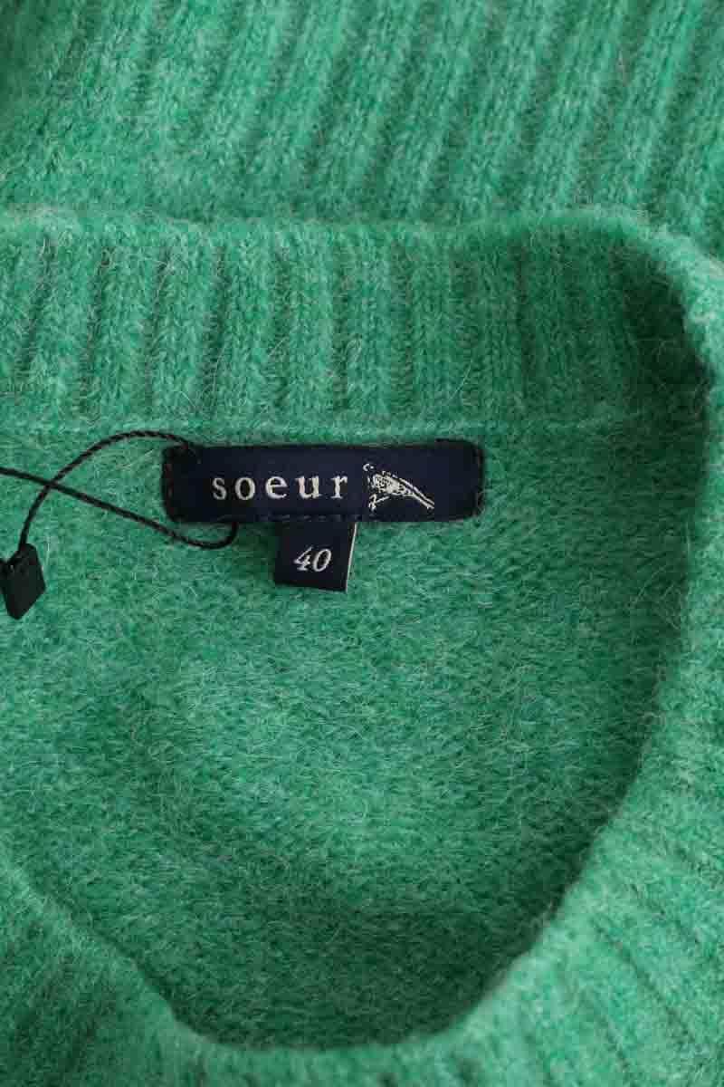 Pull Soeur Vert en Laine