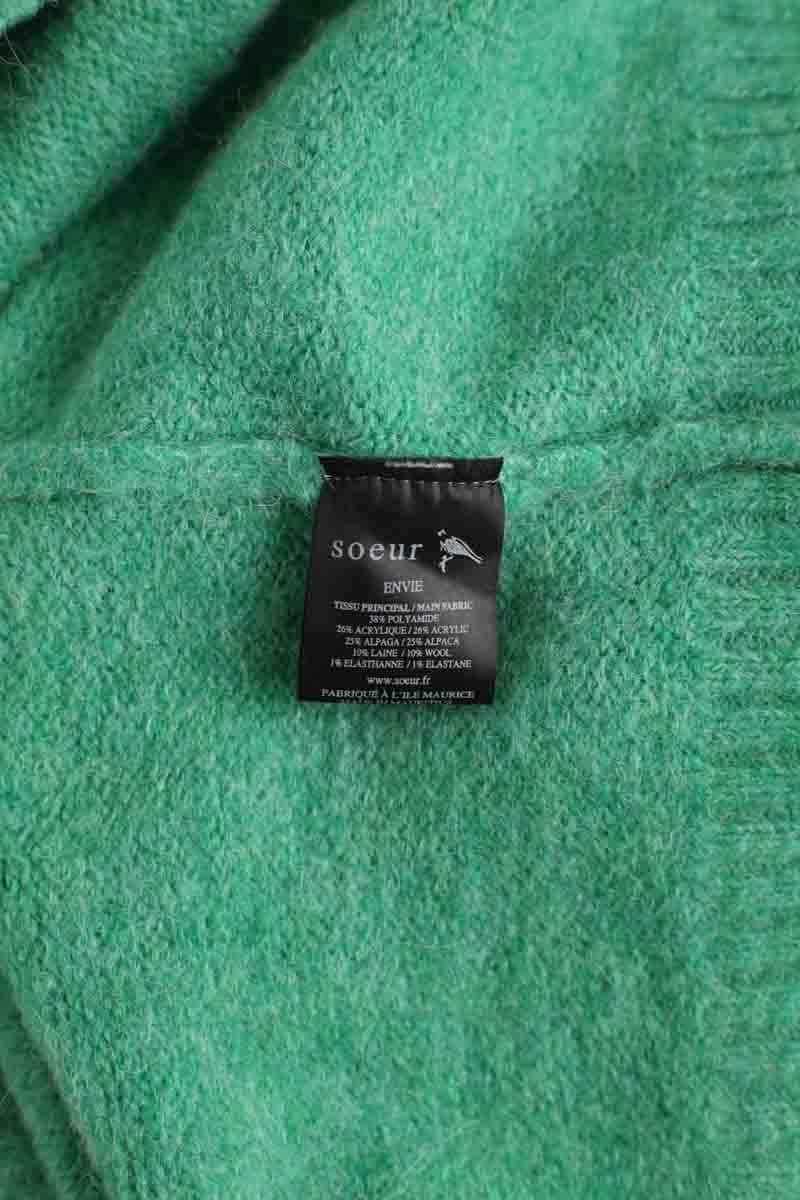 Pull Soeur Vert en Laine