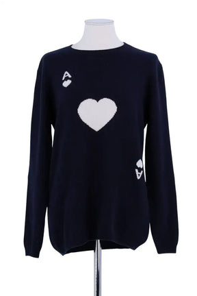 Pull Soi Marine en Laine, taille M - Seconde Main