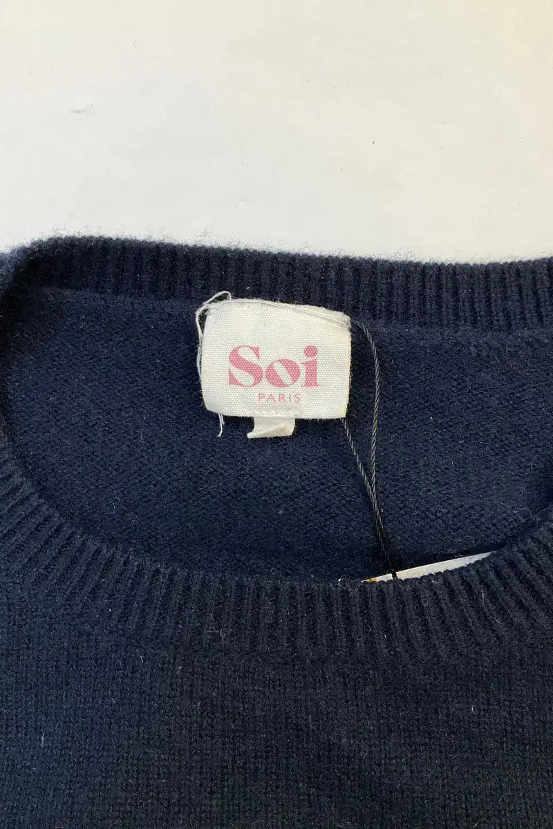 Pull Soi Marine en Laine