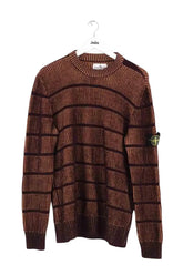 Pull Stone Island Marron en Laine, taille M - Seconde Main