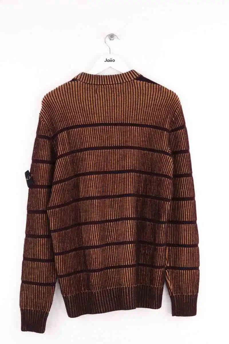 Pull Stone Island Marron en Laine