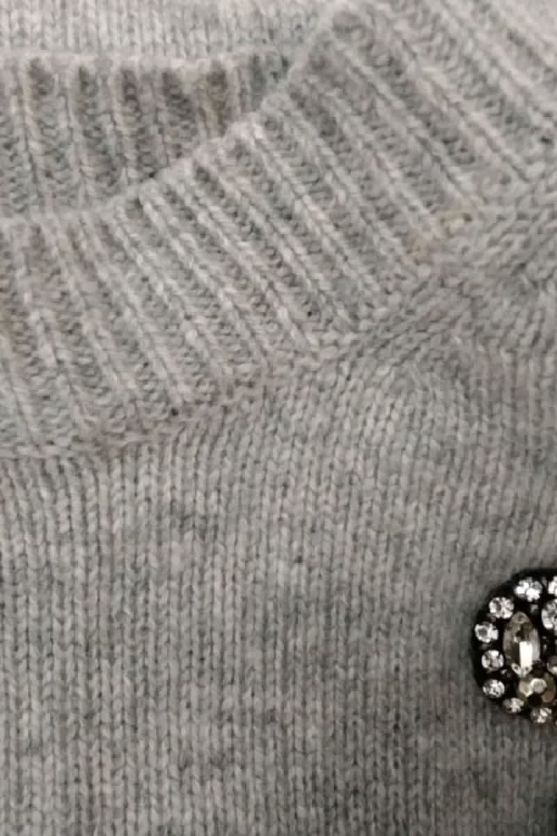 Pull The Kooples Gris en Cachemire
