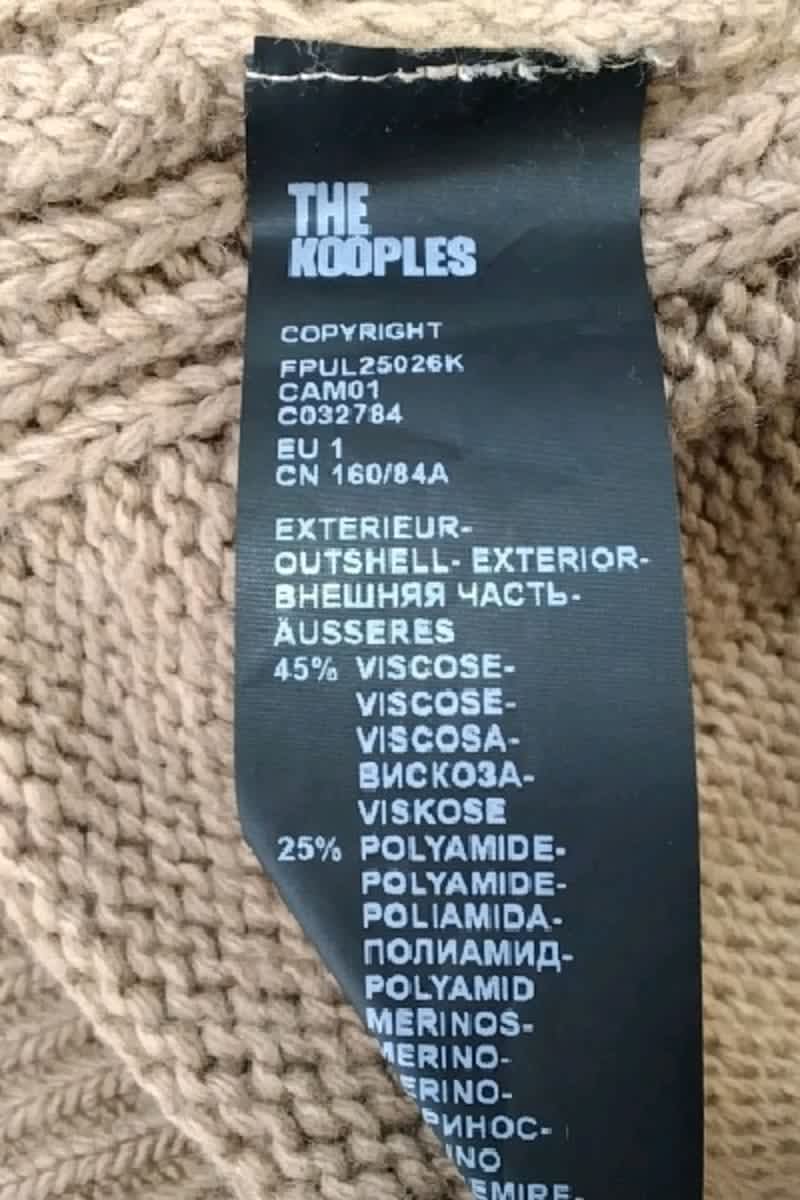 Pull The Kooples Marron en Viscose