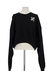 Pull The Kooples Noir en Coton, taille L - Seconde Main