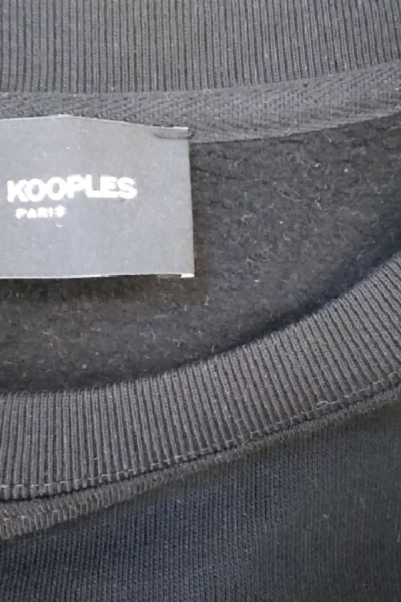 Pull The Kooples Noir en Coton
