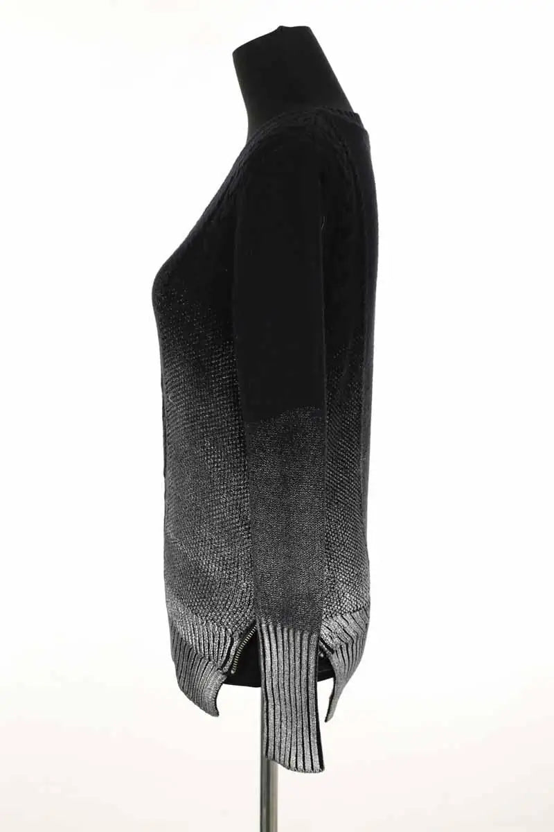 Pull The Kooples Noir en Coton