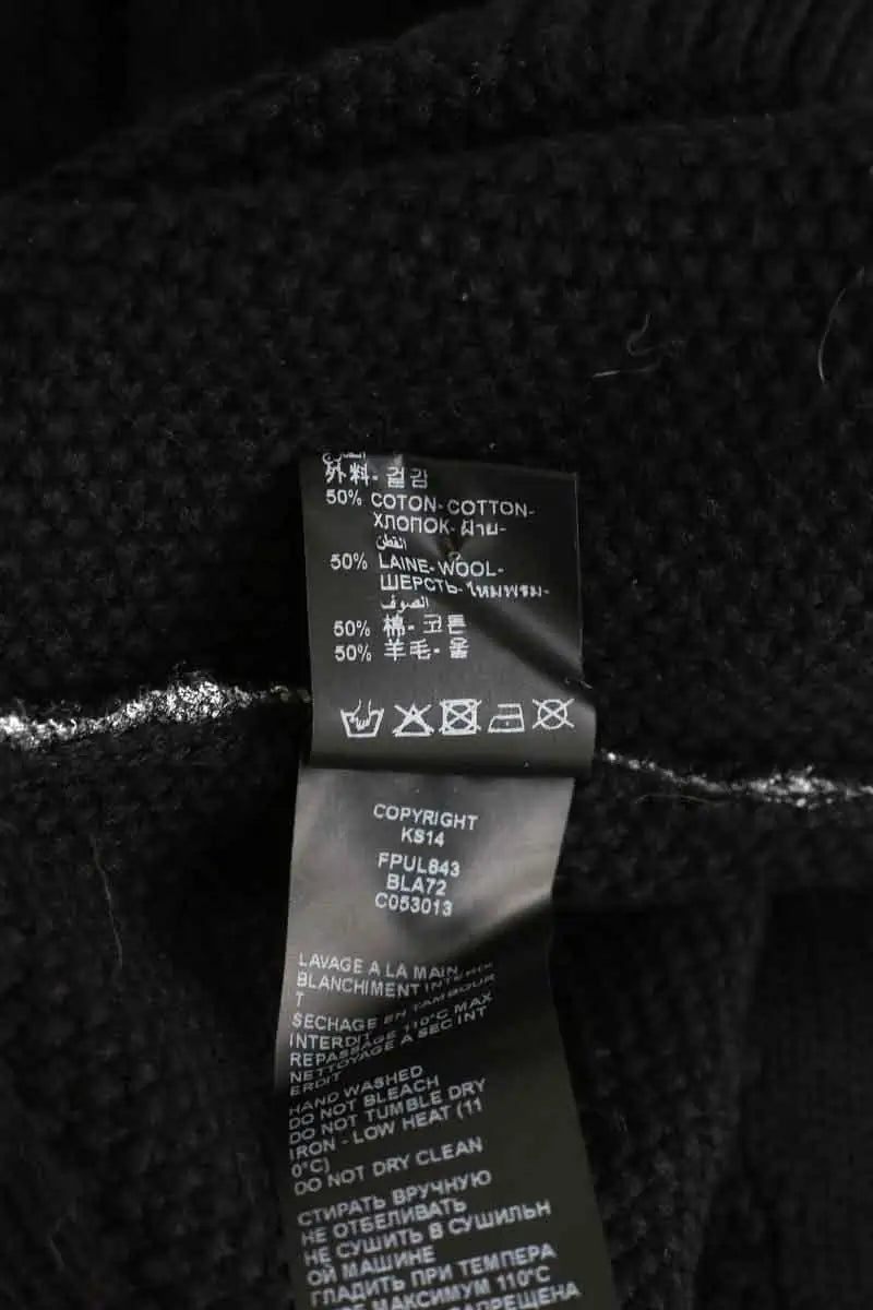 Pull The Kooples Noir en Coton