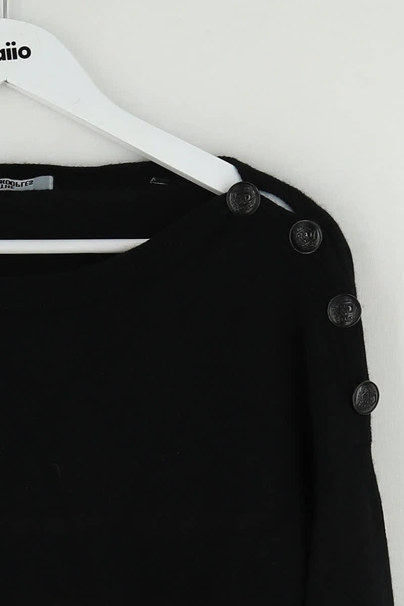 Pull The Kooples Noir en Laine