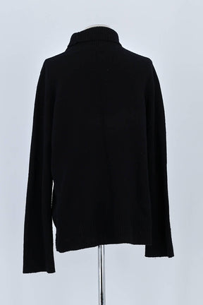 Pull The Row Noir en Laine