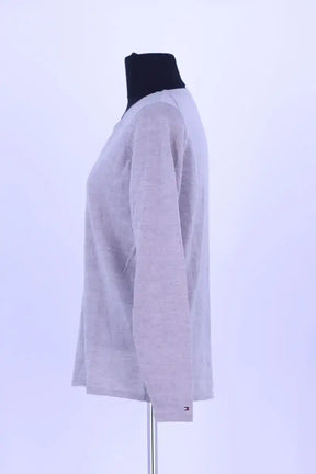 Pull Tommy Hilfiger Anthracite en Laine