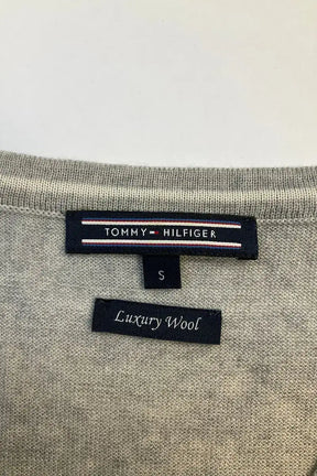 Pull Tommy Hilfiger Anthracite en Laine