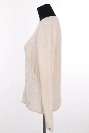 Pull Tommy Hilfiger Beige en Laine