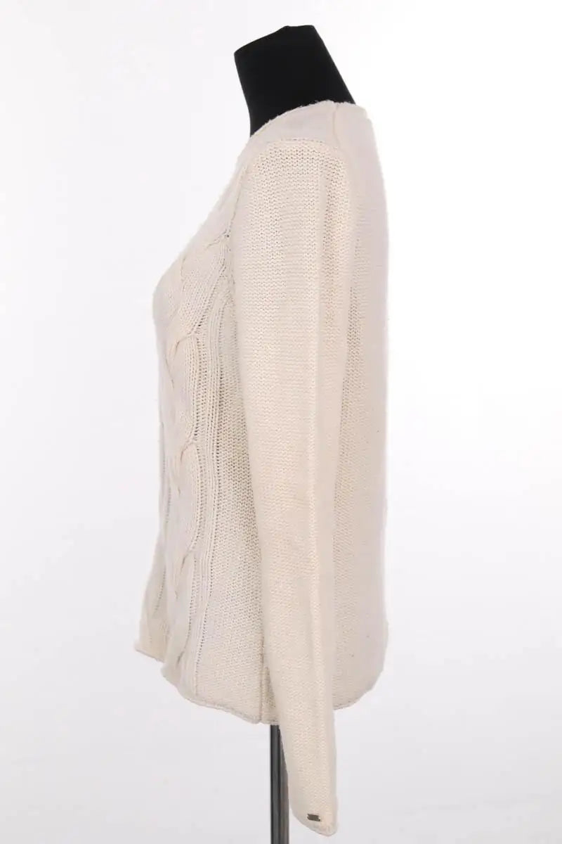 Pull Tommy Hilfiger Beige en Laine