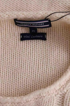 Pull Tommy Hilfiger Beige en Laine