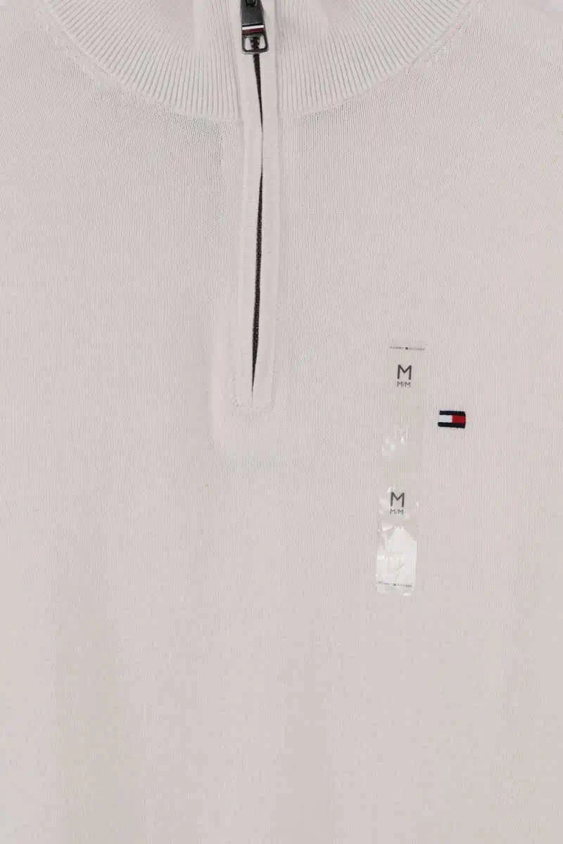 Pull Tommy Hilfiger Blanc en Coton