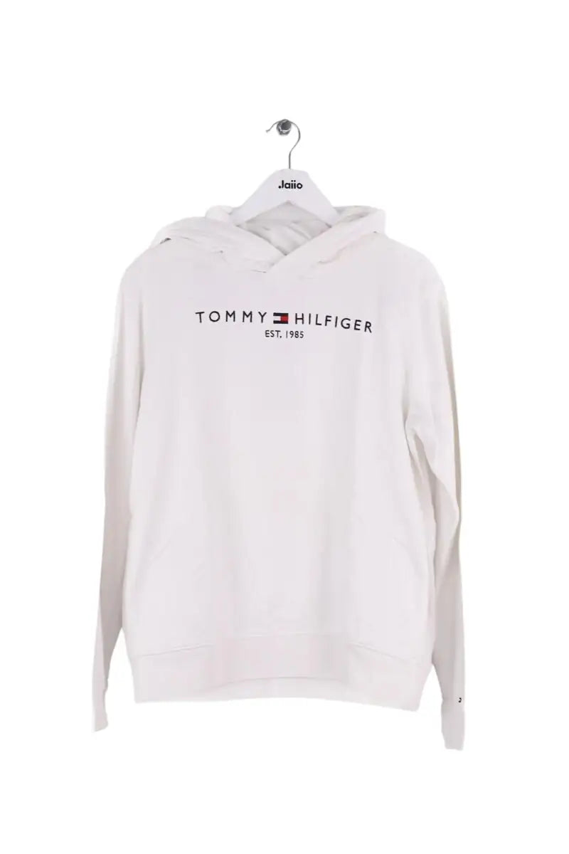 Pull Tommy Hilfiger Blanc en Coton, taille S - Seconde Main