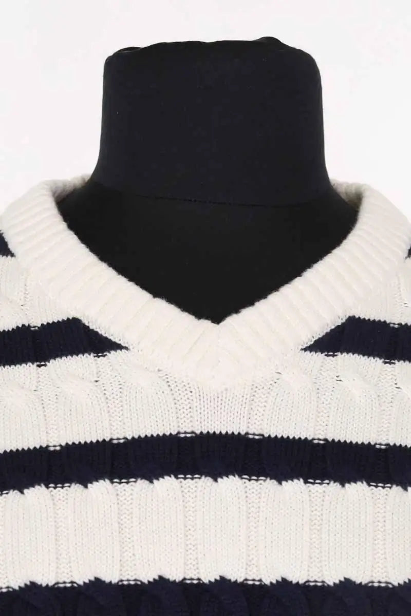 Pull Tommy Hilfiger Blanc en Coton