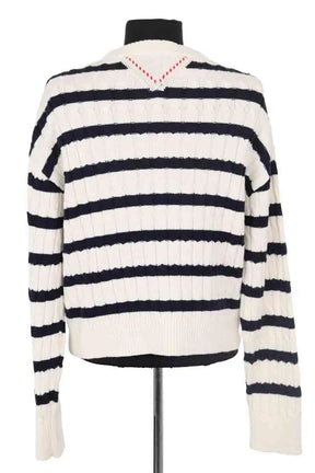 Pull Tommy Hilfiger Blanc en Coton