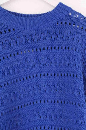 Pull Tommy Hilfiger Bleu en Coton
