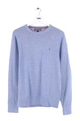 Pull Tommy Hilfiger Bleu en Coton, taille M - Seconde Main
