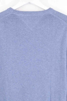 Pull Tommy Hilfiger Bleu en Coton