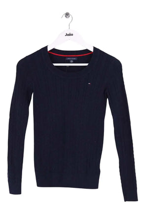 Pull Tommy Hilfiger Bleu en Coton, taille XXS - Seconde Main