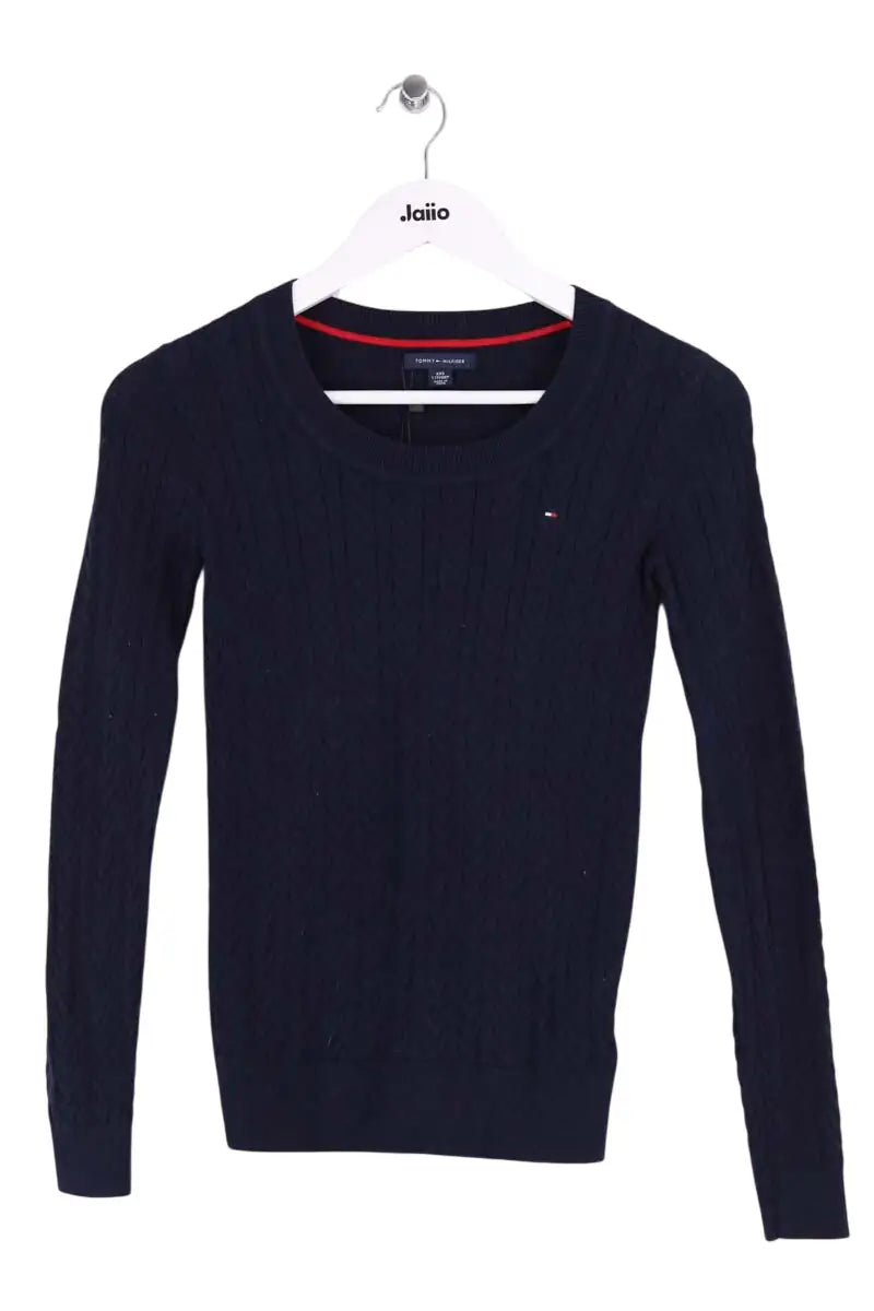 Pull Tommy Hilfiger Bleu en Coton, taille XXS - Seconde Main