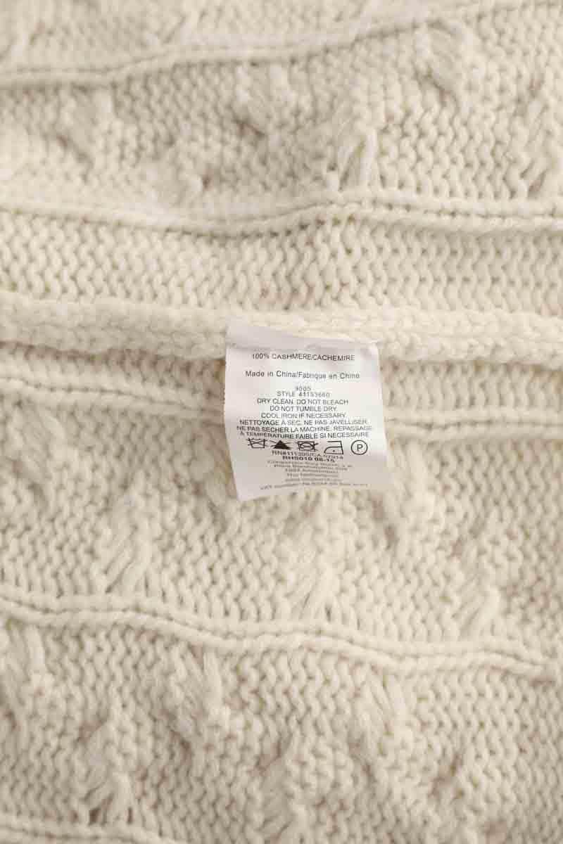 Pull Tory Burch Ecru en Cachemire