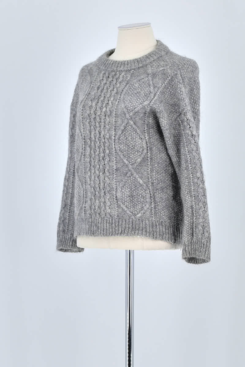 Pull Valentine Gauthier Gris en Polyamide