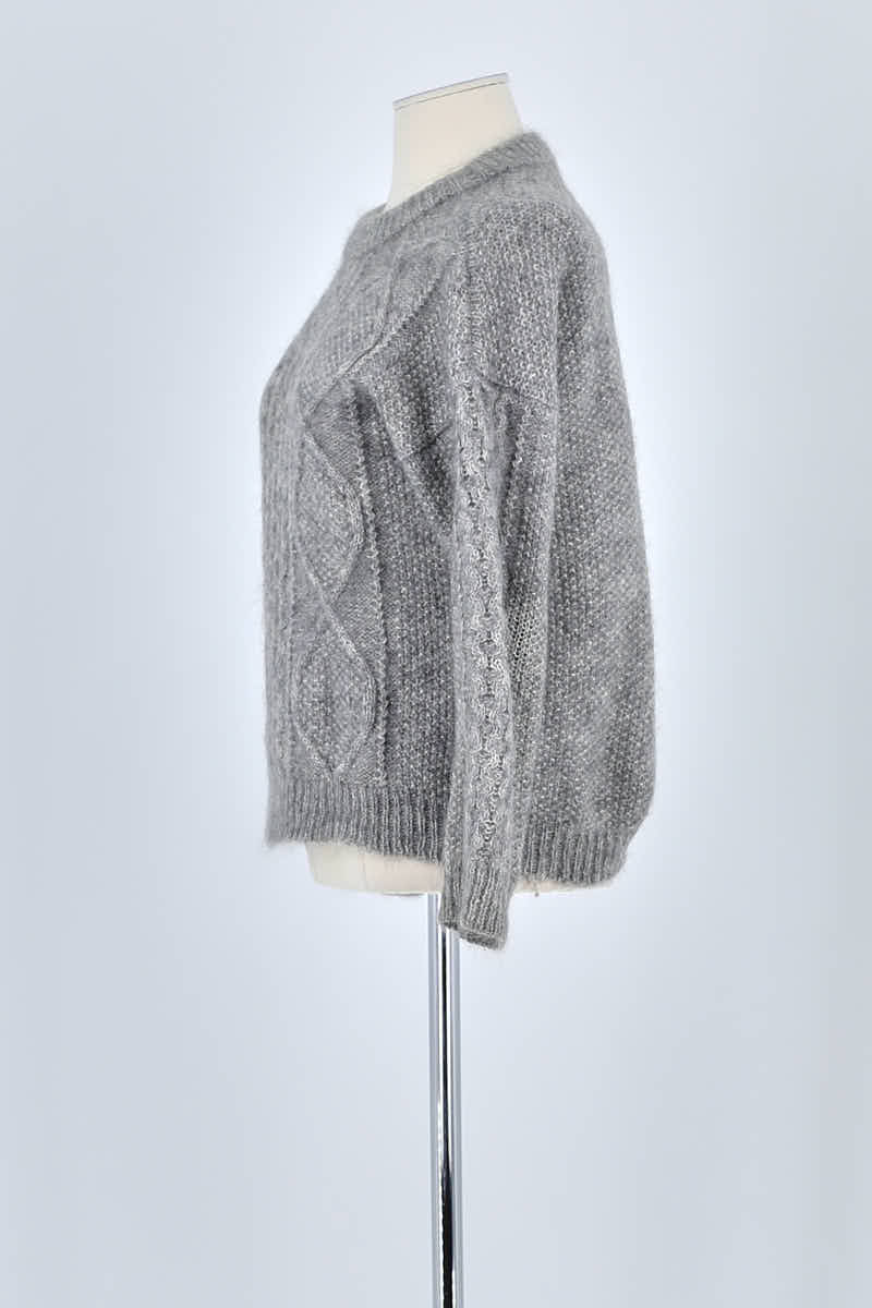 Pull Valentine Gauthier Gris en Polyamide