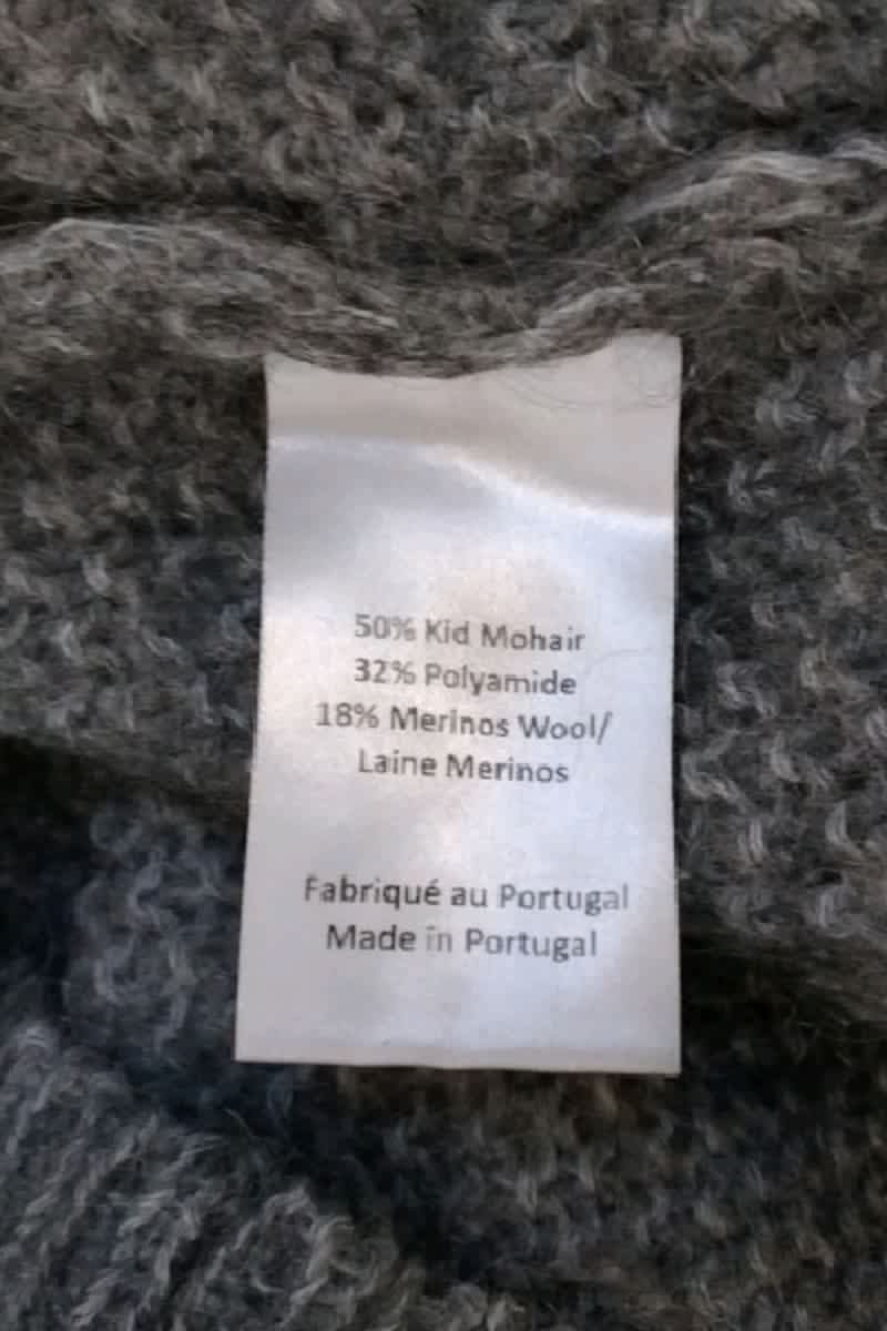 Pull Valentine Gauthier Gris en Polyamide