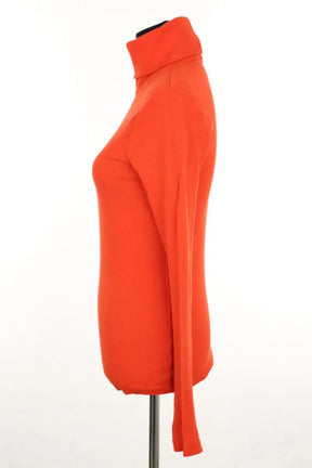 Pull Valentine Witmeur Orange en Coton