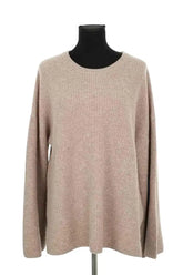 Pull Vanessa Bruno Beige en Laine, taille L - Seconde Main