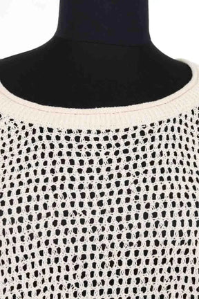 Pull Vanessa Bruno Ecru en Synthétique