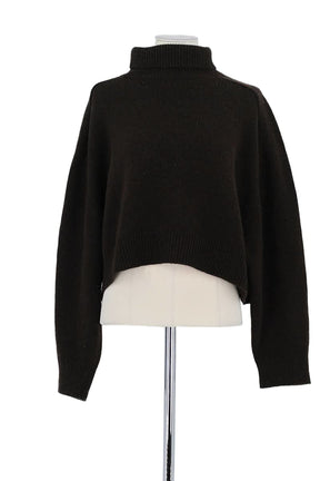 Pull Vanessa Bruno Marron en Laine, taille S - Seconde Main