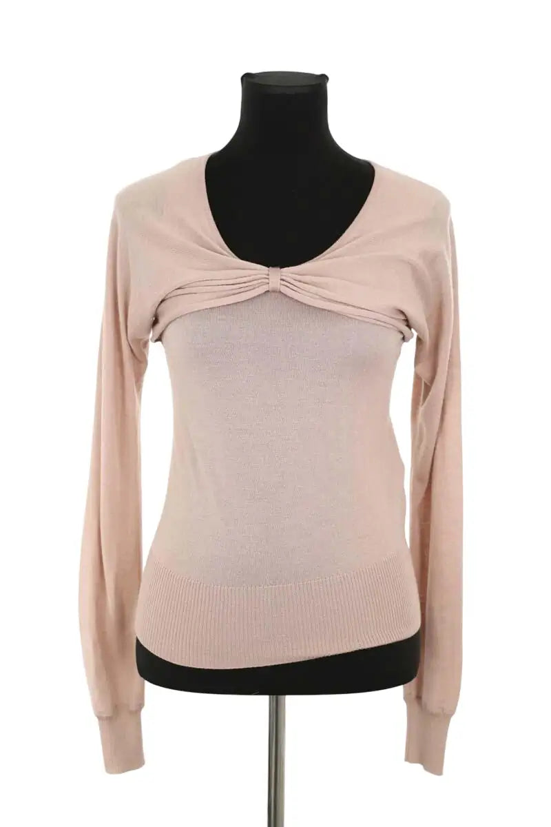 Pull Viktor & Rolf Beige en Laine, taille S - Seconde Main