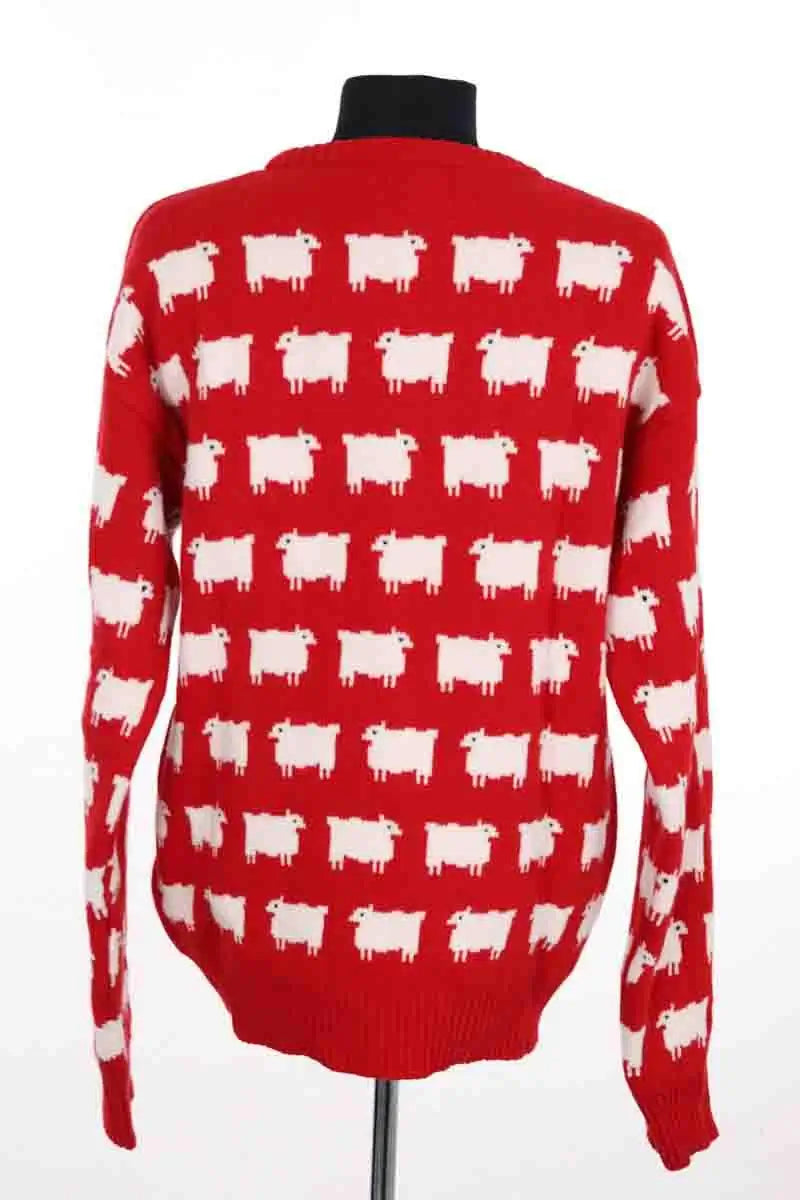 Pull Warm & Wonderful Rouge en Laine
